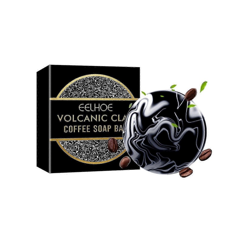 Volcanic Mud Coffee Slimming Soap Deep Cleansing Body Skin Body Shaping Firming Slimming Handmade Soap