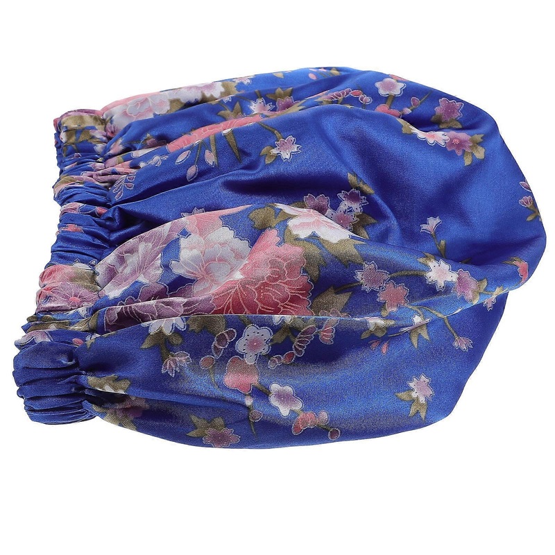 Women Sleeping Hat Satin Material Prevent Hair Damage Comfortable Sleep Hat 1Pack