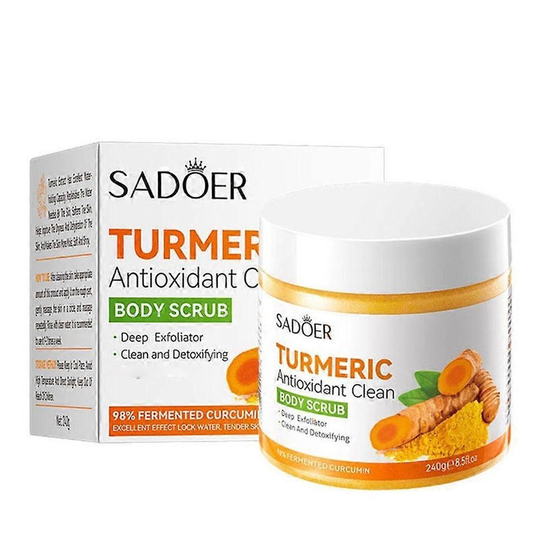Turmeric Antioxidant Scrub Exfoliating And Moisture Antioxidant For Softer Skin