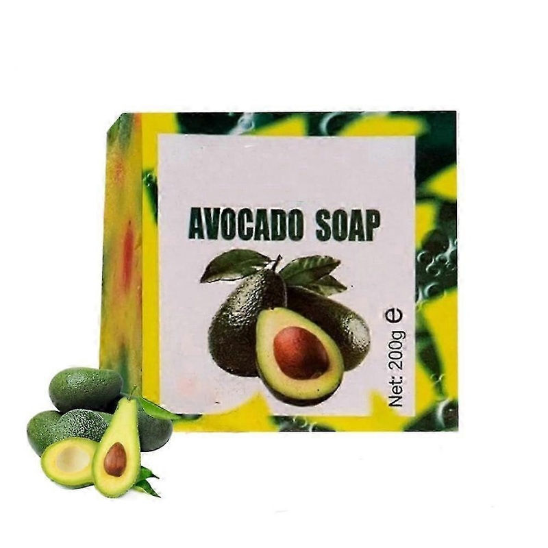 Yamusa Avocado Nourishing Bath Bar – Skin Brightening Soap with Natural Ingredients for Healthy Complexion
