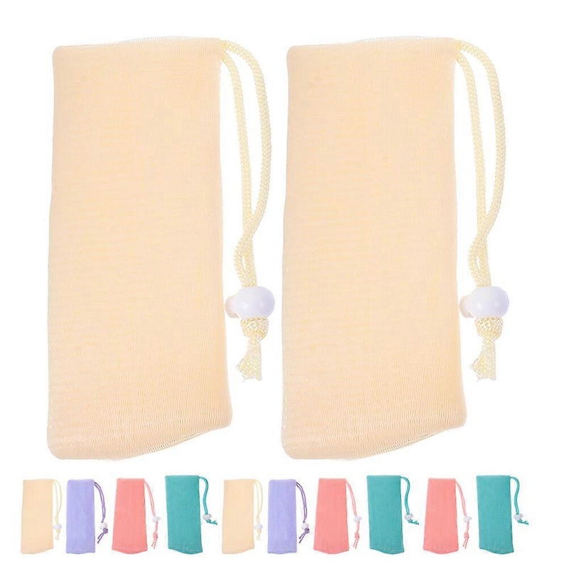 16pcs Soap Bags Shampoo Bar Holder Soap Bar Bags Mesh Soap Bag Portable Soap Pouches