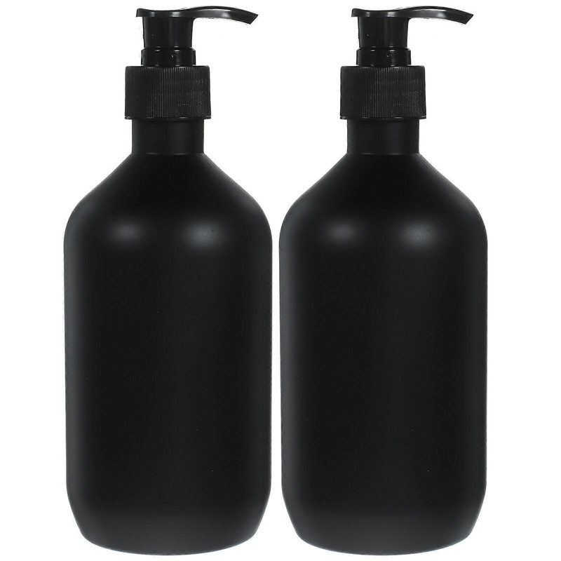 2Pcs Empty Press Pump Bottles Plastic Hand Soap Dispenser Dish Soap Refillable Bottle
