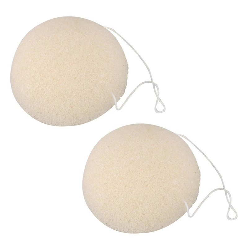 2X Face Natural Cleaning Sponge – White