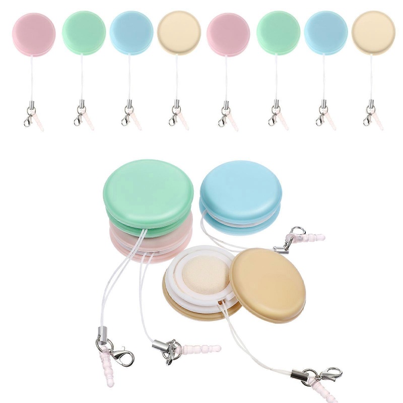 Screen Cleaning Wipes 12 Pcs Macaron Shaped Design For Daily Use And Decoration In Assorted Color