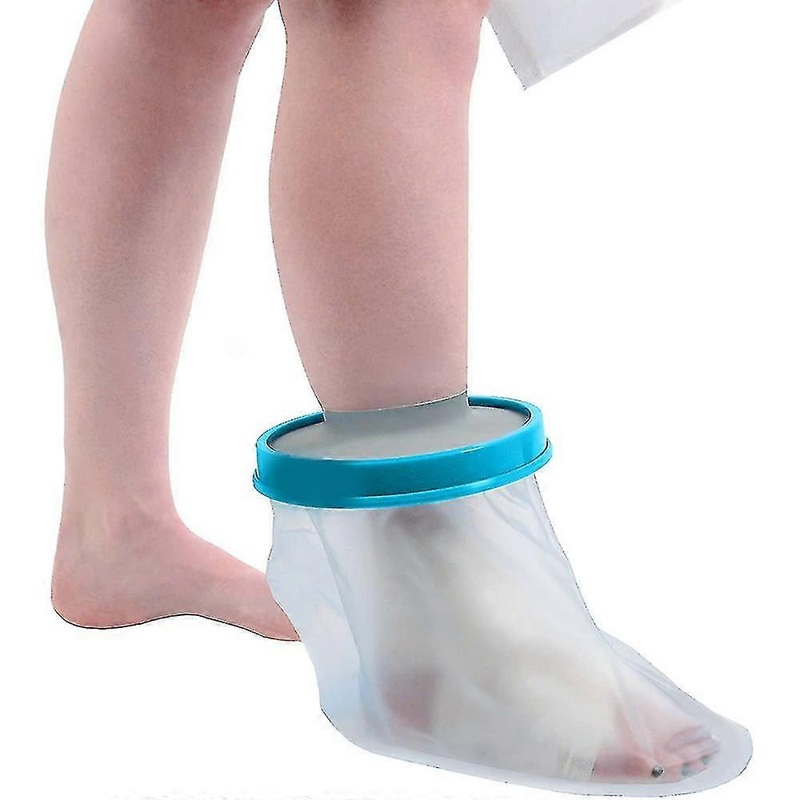 1 Pcs Cast Covers For Shower Adult Children Foot, Waterproof Foot Cast Wound Cover Protector For Shower Bath,soft Comfortable Watertight Seal To Keep