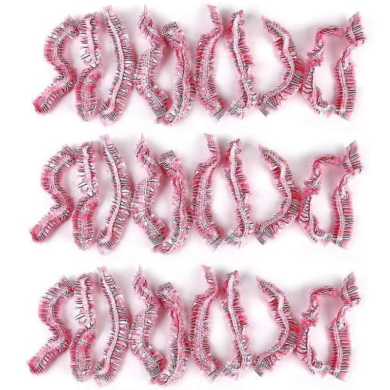 100pcs Caps Durable Practical Pink Disposable Shower Caps Bathing Caps For Shower Shower Room Bathro