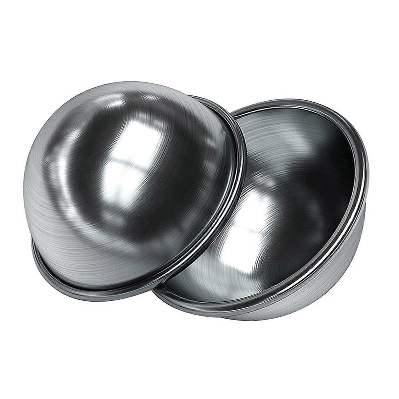 2pcs Metal Bath Ball Mold for DIY Bath Bombs  Durable, Safe & Ergonomic Design for Soap and Mousse Crafting