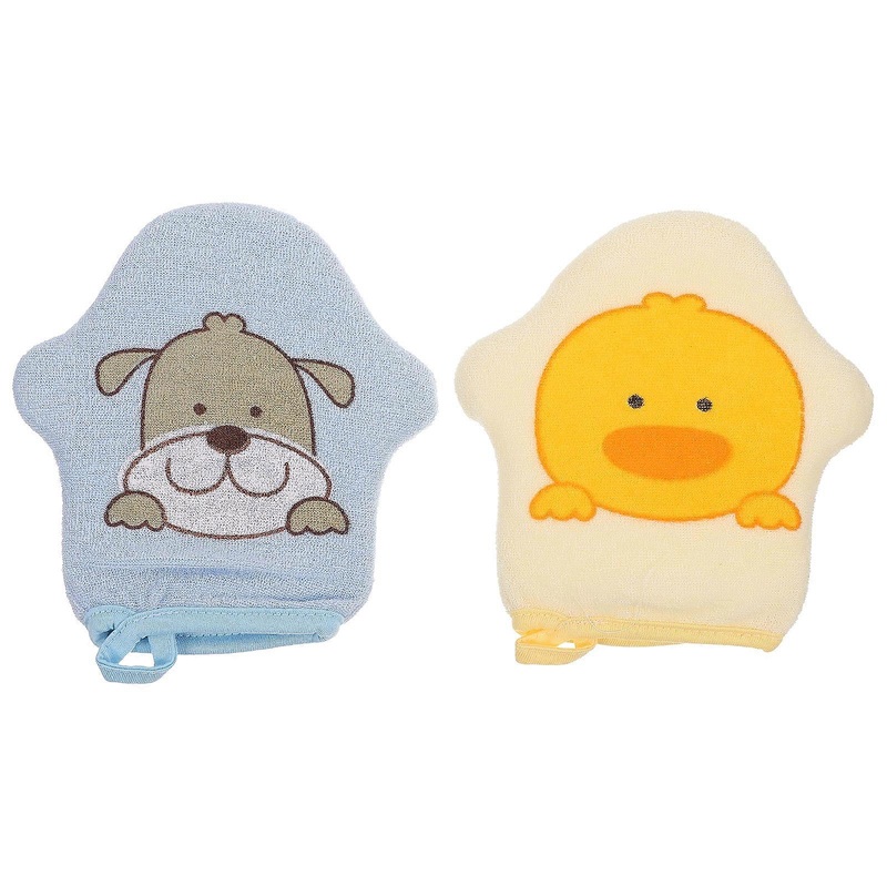 2 Pcs Body Scrubber Men Bath Loofahs Bath Pouf Shower Loofah Sponge Loofah Bath Sponge Body Gloves Exfoliate