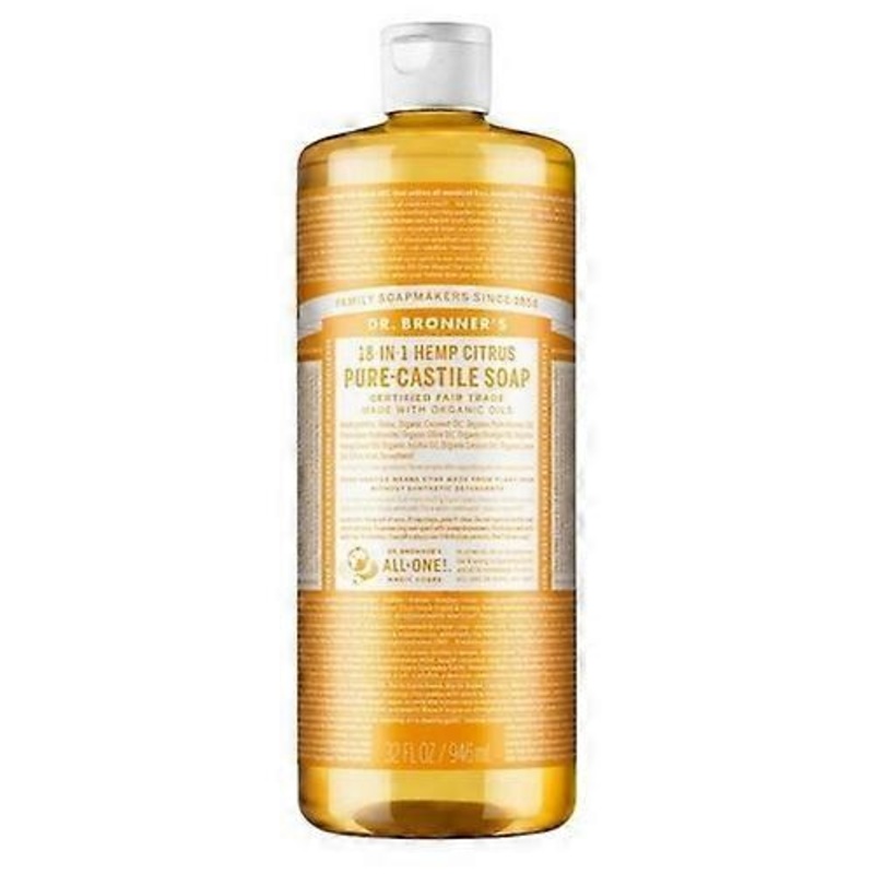 Pure Castile Liquid Soap Hemp Citrus, 946 Ml by Dr.Bronner’s