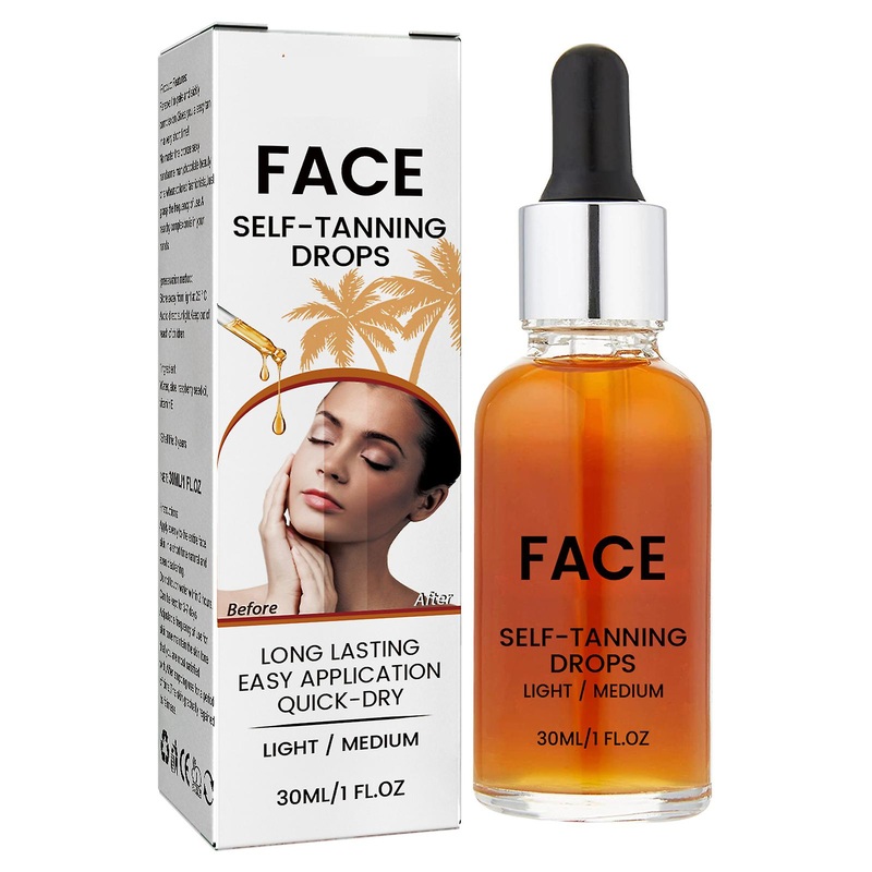 30ML Self-tanning Drops Lasting Skin Tanning Enhancer Universal Skin Tanning Liquid