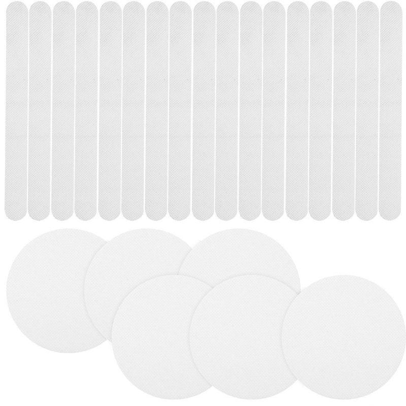 30pcs Shower Stickers Bathtub Stickers Non Slip Adhesive Decals Shower Decorations