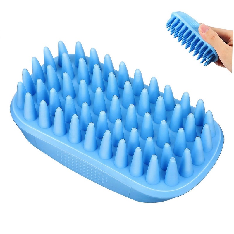 TPE Dog Brush, Multifunctional Washing Brush for Bathing and Massaging