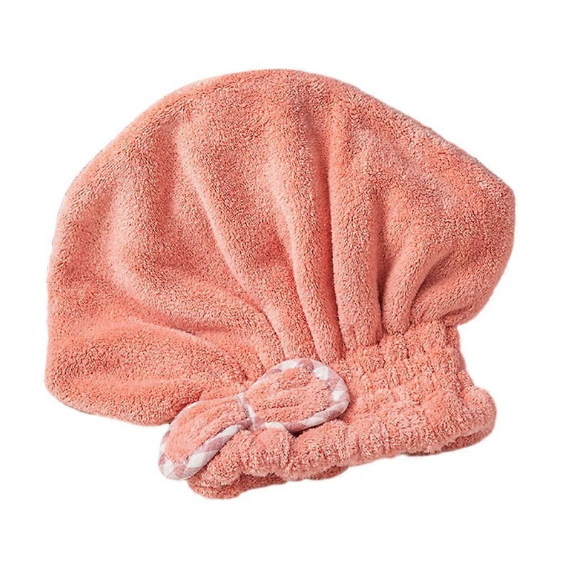 Women Hair Fast Drying Towel Portable Elastic Adjustable Bath Hat Casual Style Shower Cap Portable Bathroom Supplies