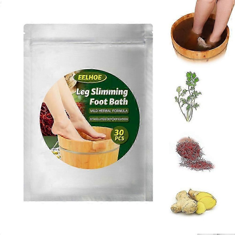 Lymphatic Drainage Ginger Foot Soak Leg Slimming Foot Bath Lymphatic Detox Foot Soak