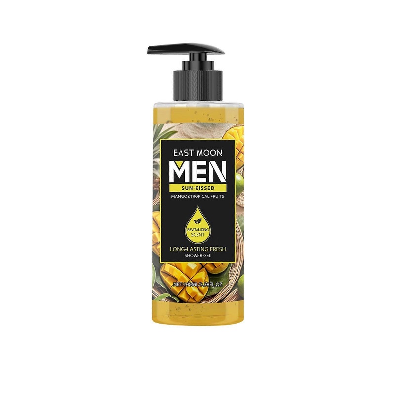 Tropical Mango Fragrance Shower Gel – Long-Lasting Scent, Gentle Cleansing with Mango & Mangosteen Extracts, 100ml