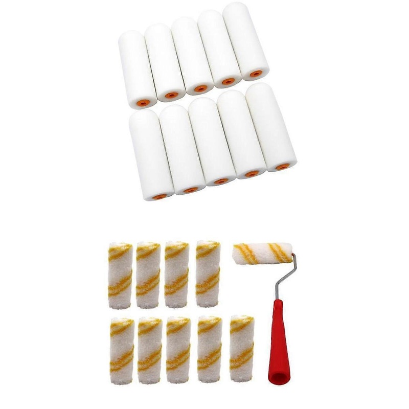 20pcs 4inch Sponge Roller Wall Brush Sponge Fame DIY Wall Painting Treatment