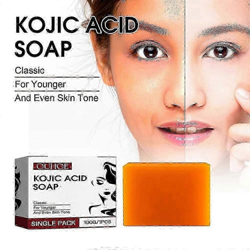 2pcs Kojie San Skin Lightening Soap 3 x 65g Kojic Acid Whitening
