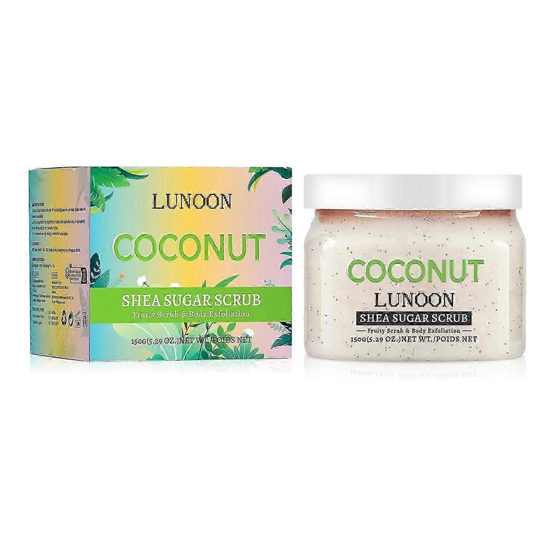 Shea Sugar Scrub, Polishing Body Scrub, Ultra Hydrating and Exfoliating Body Scrub, Smooth and Soft Skin For Body Care