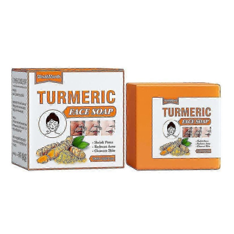 2025 Turmeric Essential Soap Facial Repair Gentle Cleansing Moisturizing Face Soap