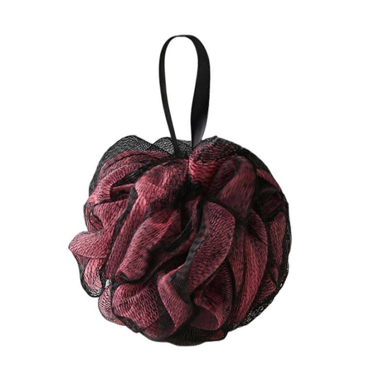 Two-tone High Appearance Bath Soft And Fluffyies Adult Bath Back Foam Can Be Hung Mesh Bath Flower