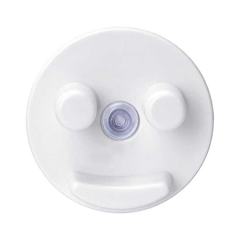 Suction Cup Sponge Holder Bathroom Kitchen Sink Organizers for Round Sponges Holding Smile Sponges Auto Draining Rack