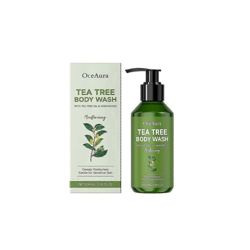 Tea Tree Shower Gel – Nourishing, Moisturizing, Refreshing Body Cleanser with Long-Lasting Fragrance