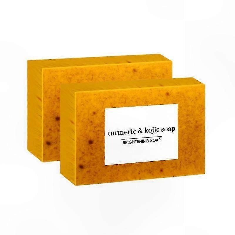 Turmeric Kojic Acid Soap Bar for Acne Control and Skin Brightening, Oil Removal and Body Care Solution