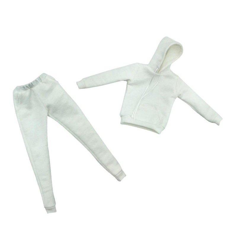 1/6 Women Hooddie Set Clothing for Phicen Figures Toys Accessories Parts