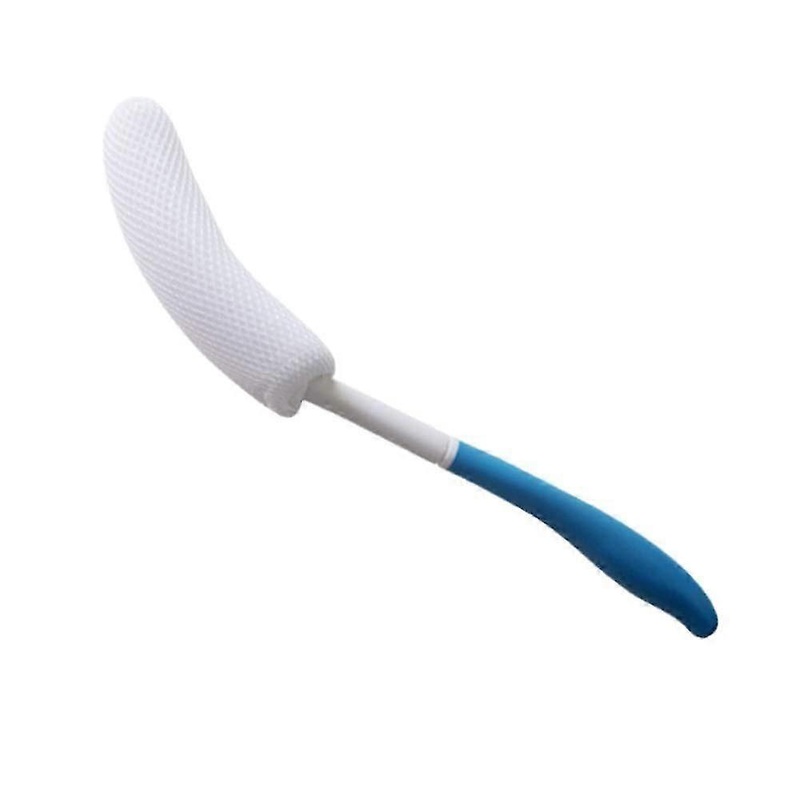 15.35 Inch Body Ba Bath Brush – For Shower With Long Handle | Easy Reach Anti-slip Handle Body Brush Long Curved Bath Brush For Elderly Aid Bathing,32