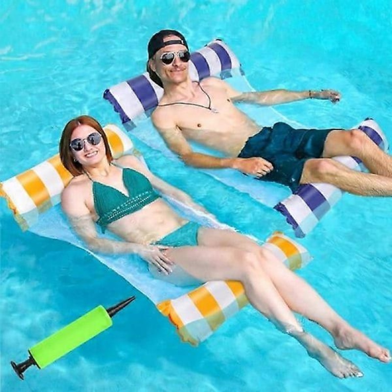2 Pcs Water Pool Mattresses and Multifunctional 4-in-1 Daybed