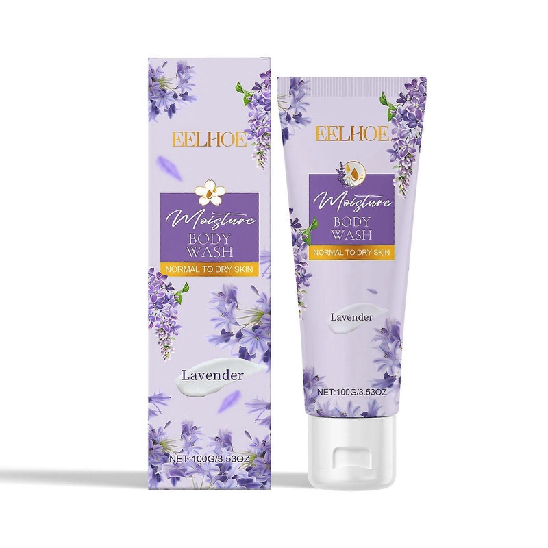 2025 Latest Model  Lavender Moisturizing Shower Gel, Lavender Essence Cleanses