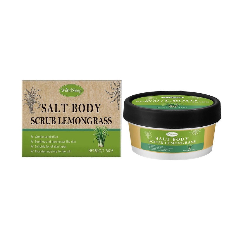 2025 Latest Model  Lemongrass Body Scrub Body Cleansing Exfoliating Nourishing