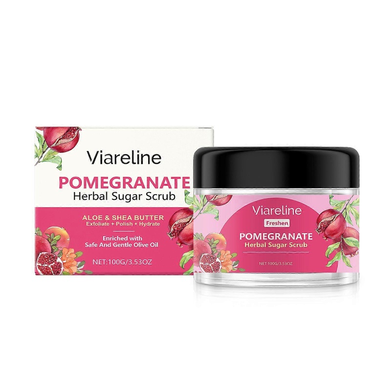 2025 Latest Model  Pomegranate Body Scrub Gently Cleanses, Hydrates, Nourishes