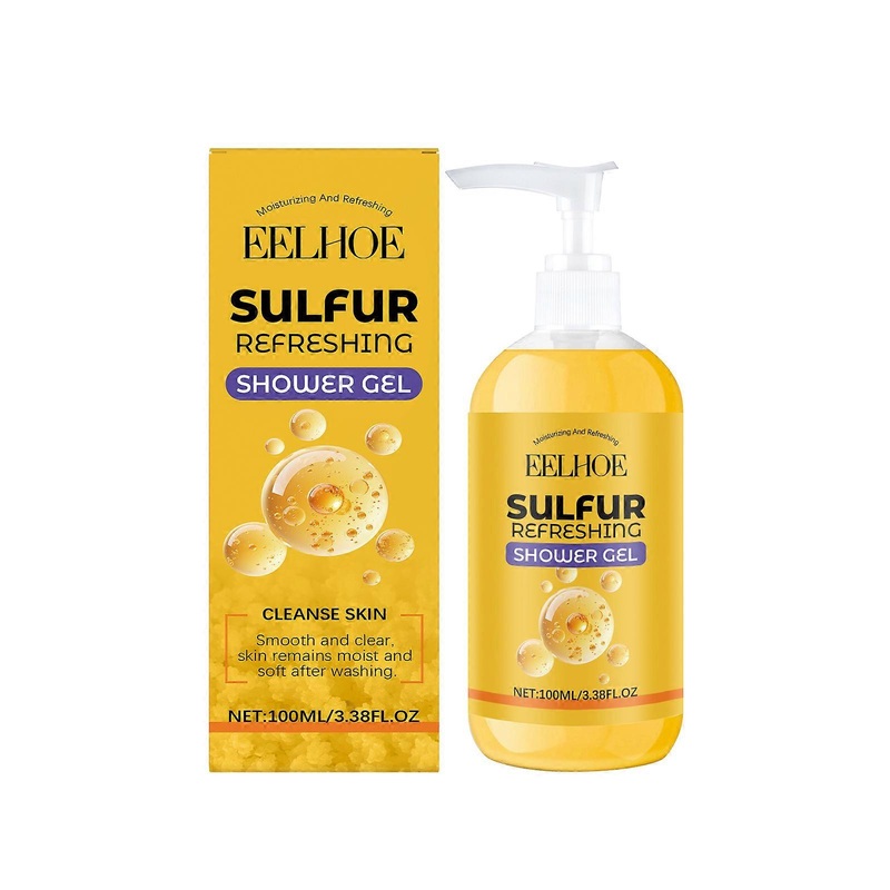 2025 Latest Model  Sulphur Refreshing Shower Gel Moisturizes And Moisturizes