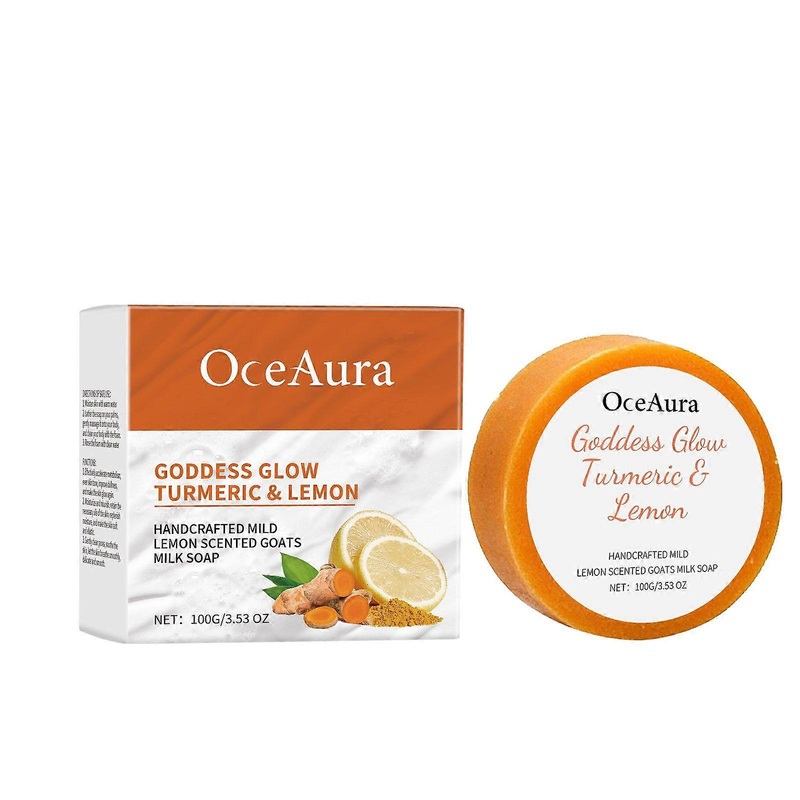 2025 Latest Model  Turmeric Lemon Bath Soap Gently Cleans And Moisturizes Skin