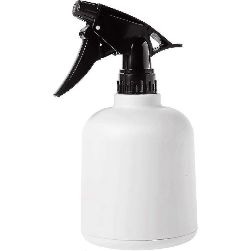 600ML Fine Mist Sprayer with Top Pump Trigger,Indoor Plant Watering Can,Water Sprayerv(White)