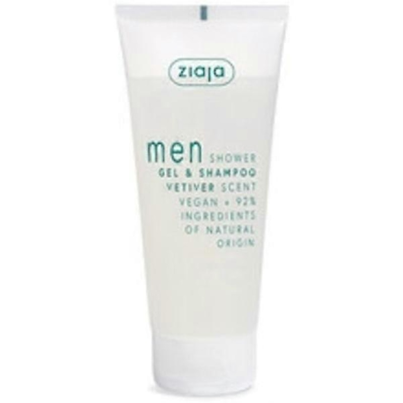 Ziaja – Vetiver Men Gel & Shampoo – Shower gel and shampoo 200ml