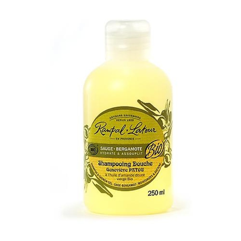 Shampoo and Bath Gel with Willow and Vergamot 250 ml of gel