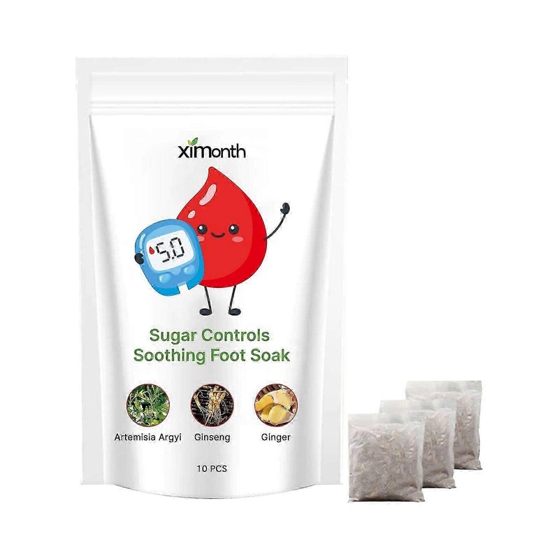 Sugar Soothing Foot Bath Kit For Soothing Body Discomfort Sugar Soothing Wet Mugwort Ginger Foot Bath Kit