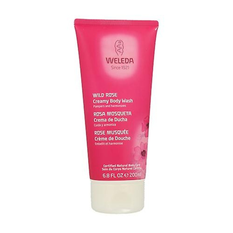 Wild Rose Creamy Body Wash 200 ml of cream
