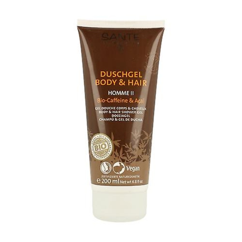 Shampoo and shower gel for Man Caffeine and Aai 200 ml