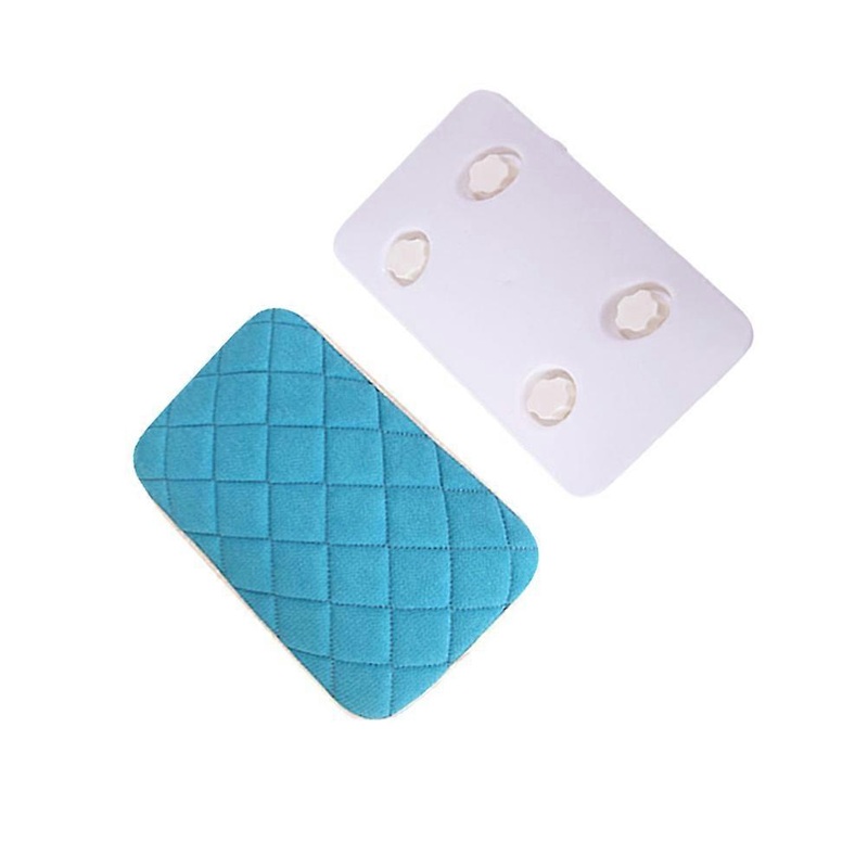 Wall Mounted Back Scrubber For Shower Hands-free Design For Men Women 1 Set