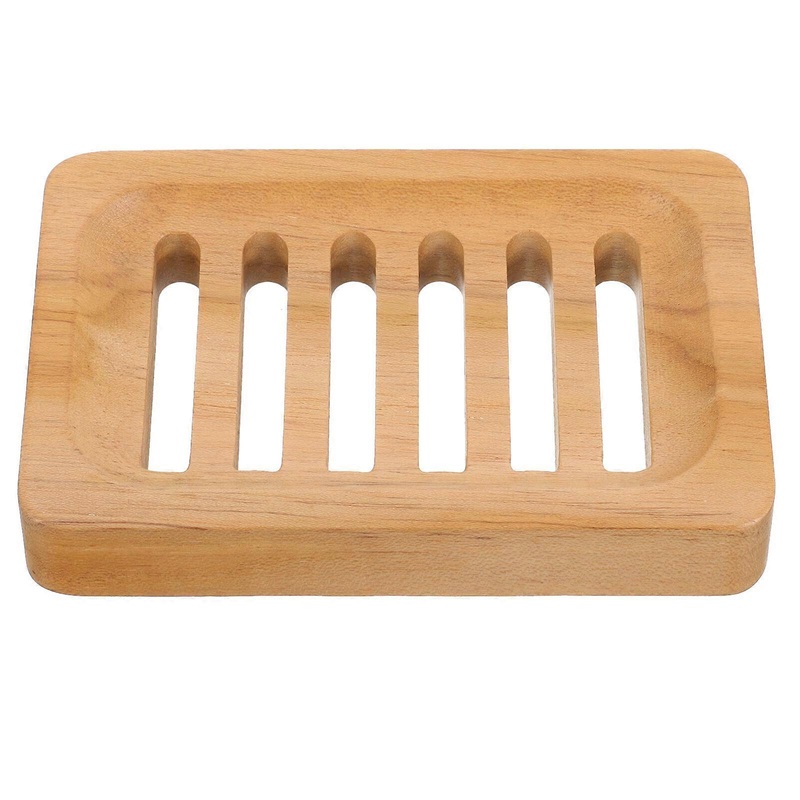 Wooden Soap Display Rack Soap Holder Soap Storage Rack Versatile Wooden Plate