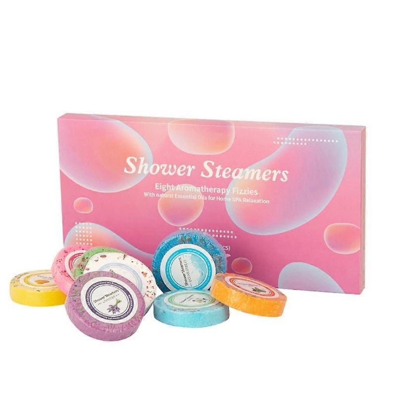 6Pcs Aromatherapy Shower Steamers Variety Pack Essential Oil Bomb Skin Care