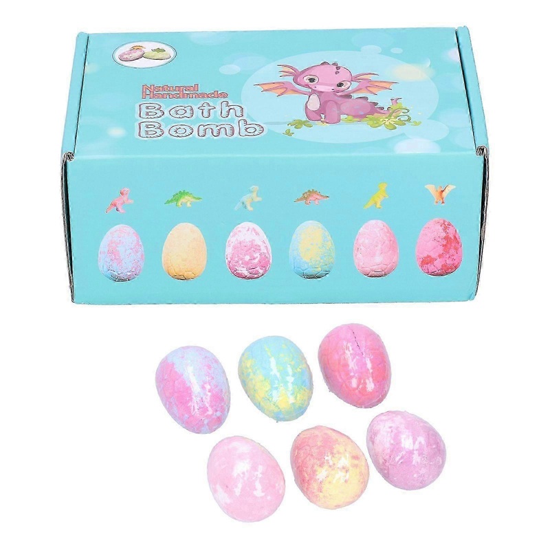 Dinosaur Egg Shaped Essential Oil Bath Salt Ball Plant Extract Bubble Bath Soap