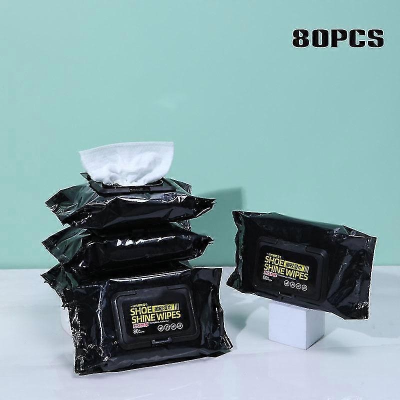 12/30/80packs White Shoe Wipes Disposable Portable Shoe Cleaning Wet Wipes Fast Scrubbing Shoes Cleaning Tissue