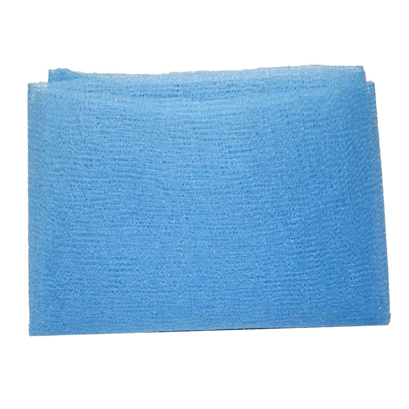 1pc Nylon Exfoliating Bath Towel Cloth Magic Household Washing Cleaning blue