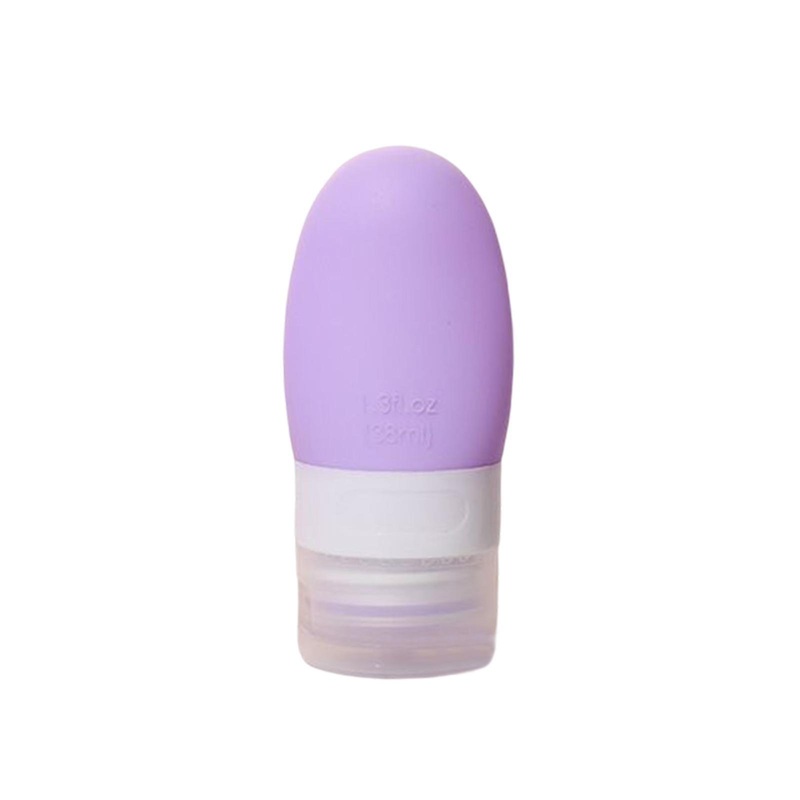 Travel Bottles Leakproof Squeezable Refillable for Shampoo Body Wash Liquids Purple