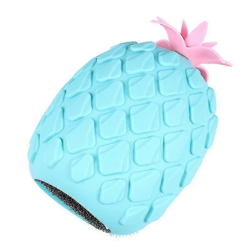 1pc Silicone Bath Brush Cartoon Pineapple Shape Body Shower Brush Inner Sponge Bathing Brush