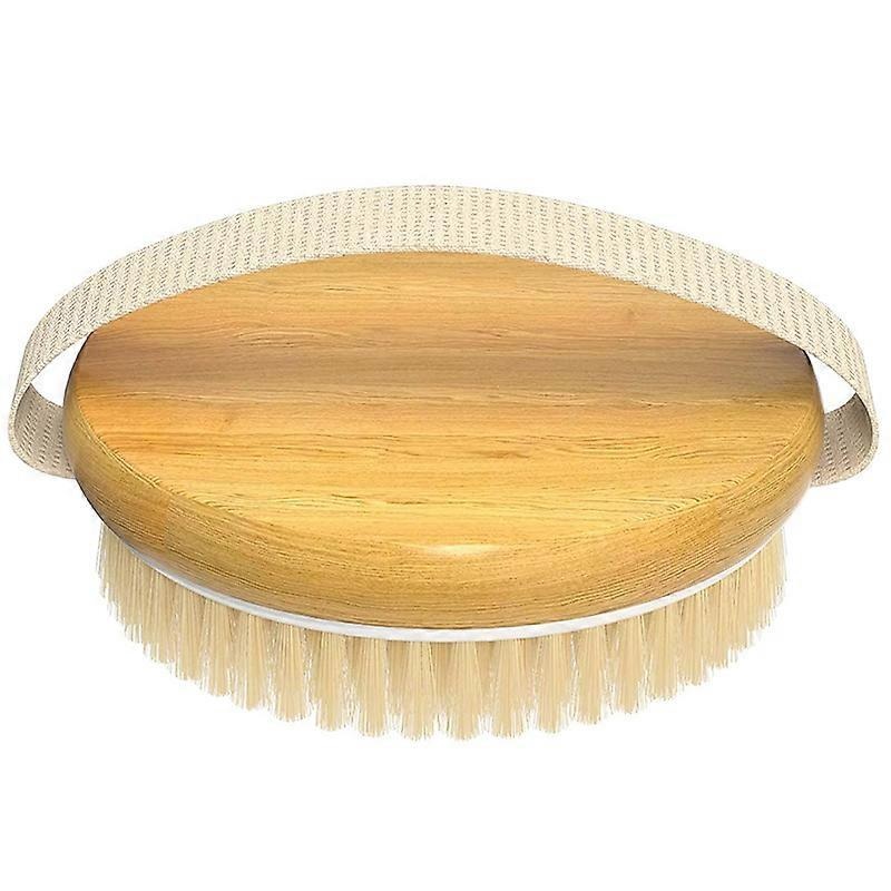 1 Pack Dry Body Brush, Shower Brush Wet and Dry Brushing, Dry Brush for Cellulite and Lymphatic, Bo